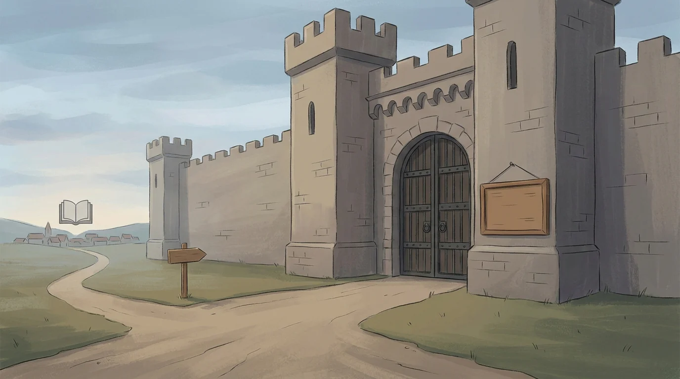 Closed castle gate illustration representing the current Kingdom Casino status